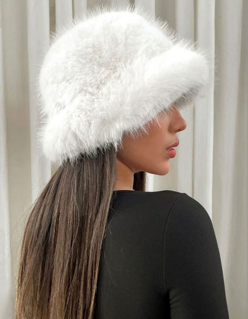Bob Fourrure Blanc - Lasourcedustyle