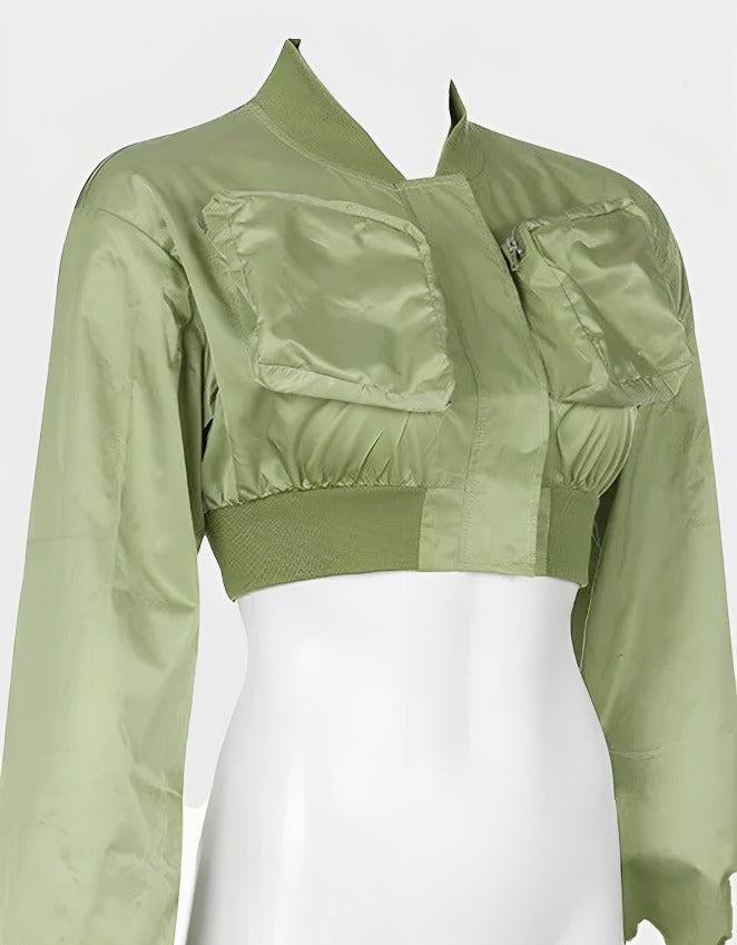 Blouson Bombers Satiné - Lasourcedustyle