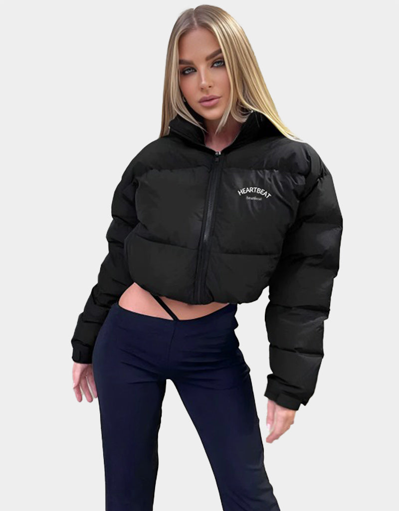 Doudoune Puffer Courte Heartbeat - Lasourcedustyle