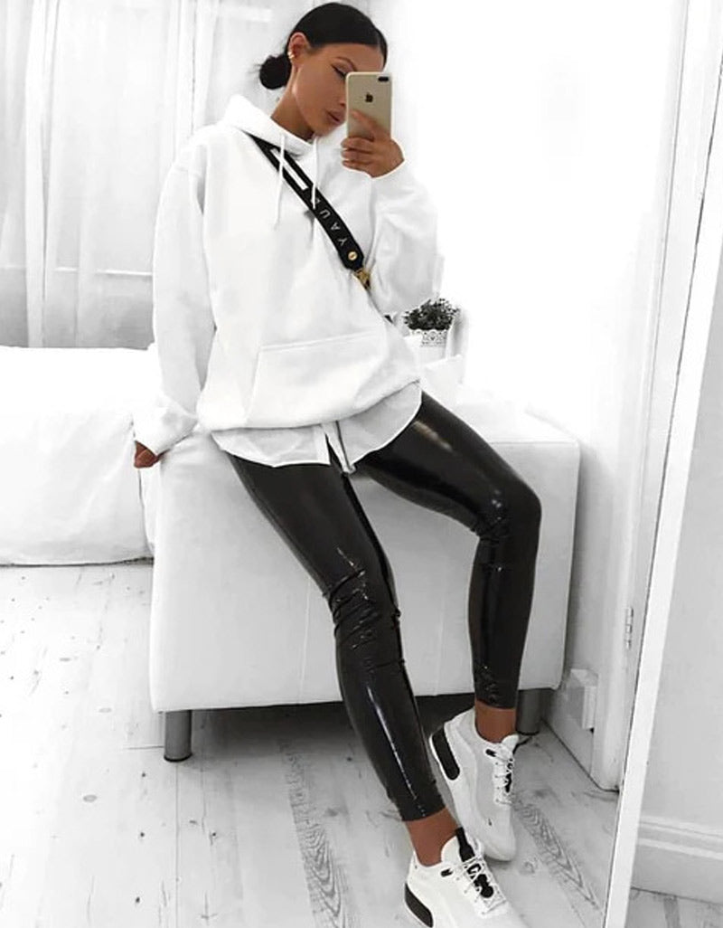 Sweat à Capuche Blanc - Lasourcedustyle