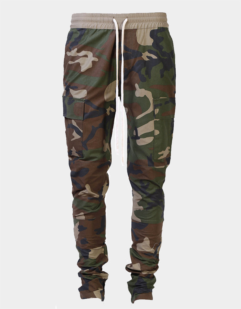 Pantalon Cargo Jogging Camo - Lasourcedustyle