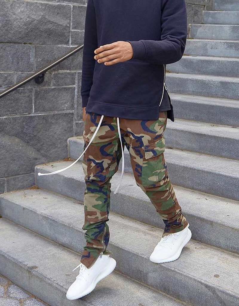 Pantalon Cargo Jogging Camo - Lasourcedustyle