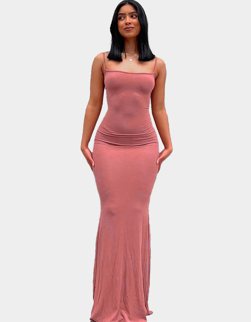 Robe Longue Moulante Seconde Peau - Lasourcedustyle