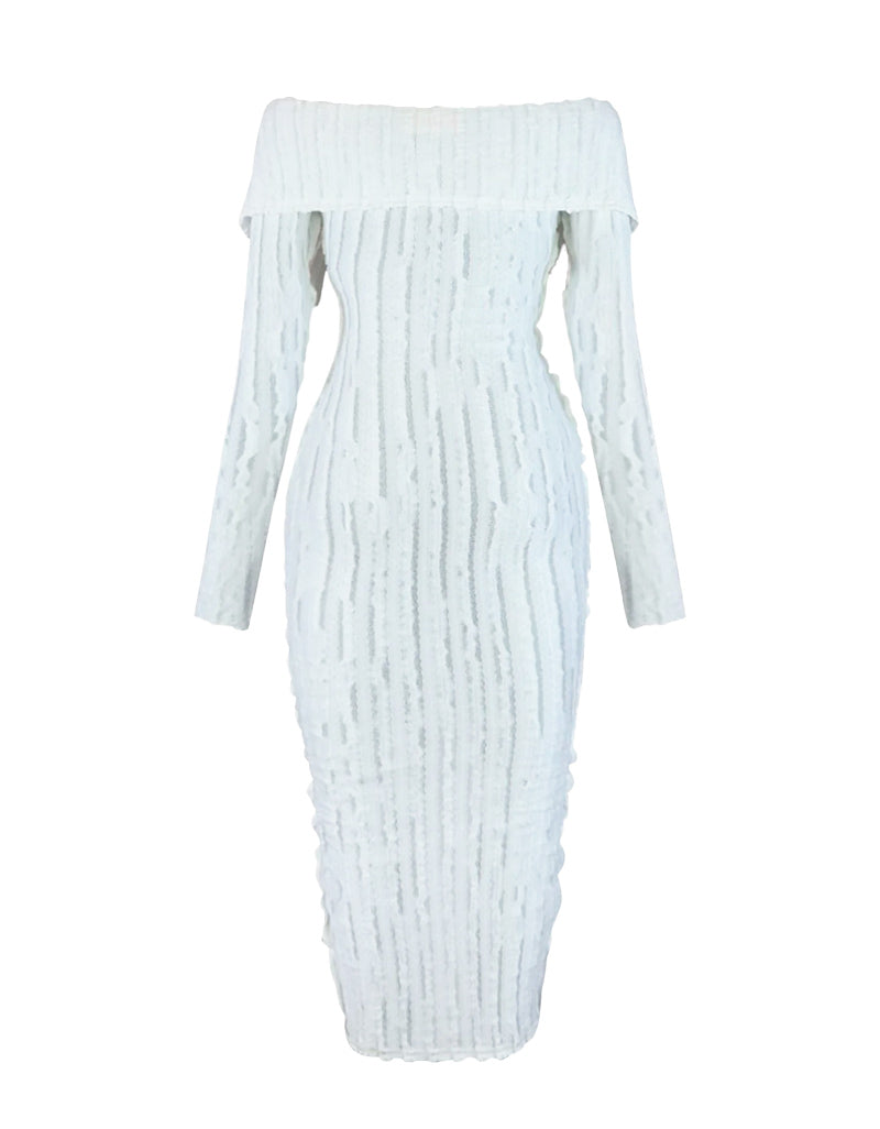 Robe Maxi Cassandra Blanc
