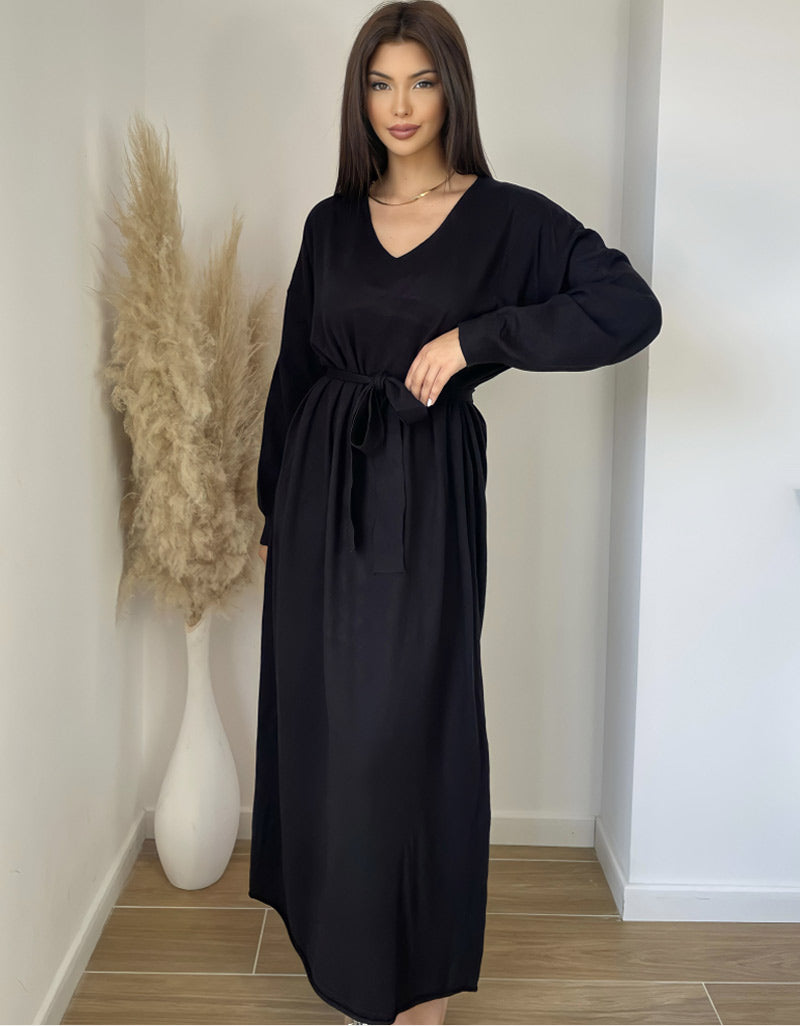 Robe Sahara Noire - Lasourcedustyle