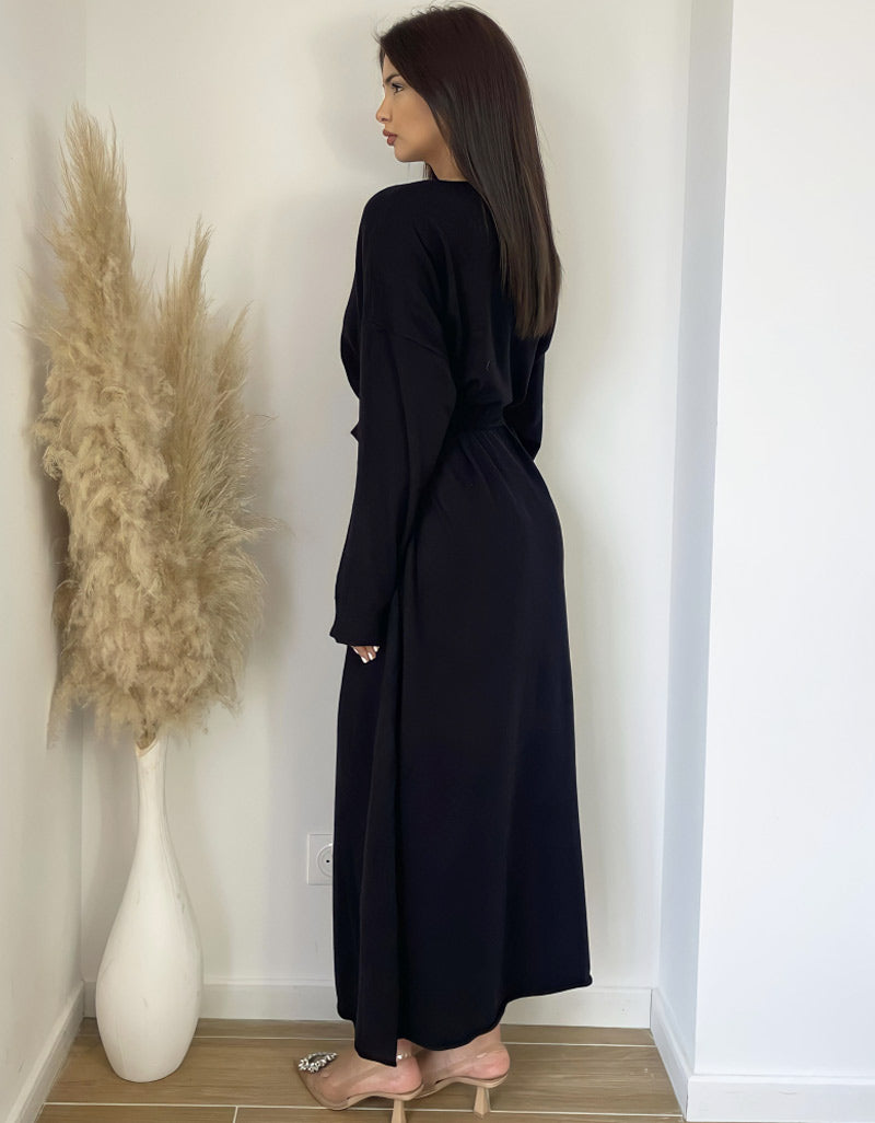 Robe Sahara Noire - Lasourcedustyle