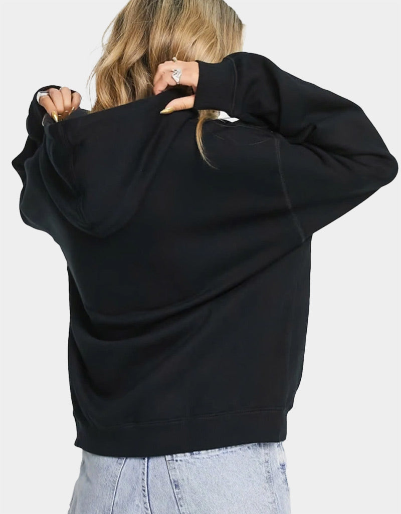 Sweat à Capuche Noir
