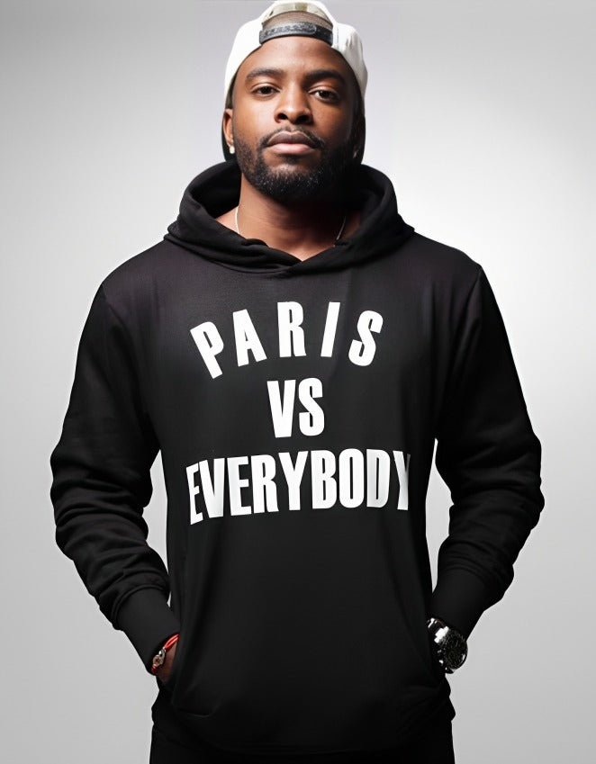 Sweat à Capuche Paris vs Everybody - Lasourcedustyle