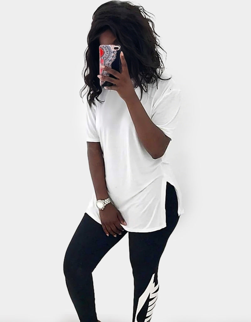 T-shirt fendu Elsa - Lasourcedustyle