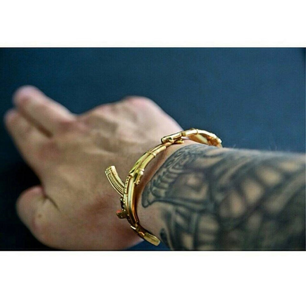 Bracelet AK gold - Lasourcedustyle