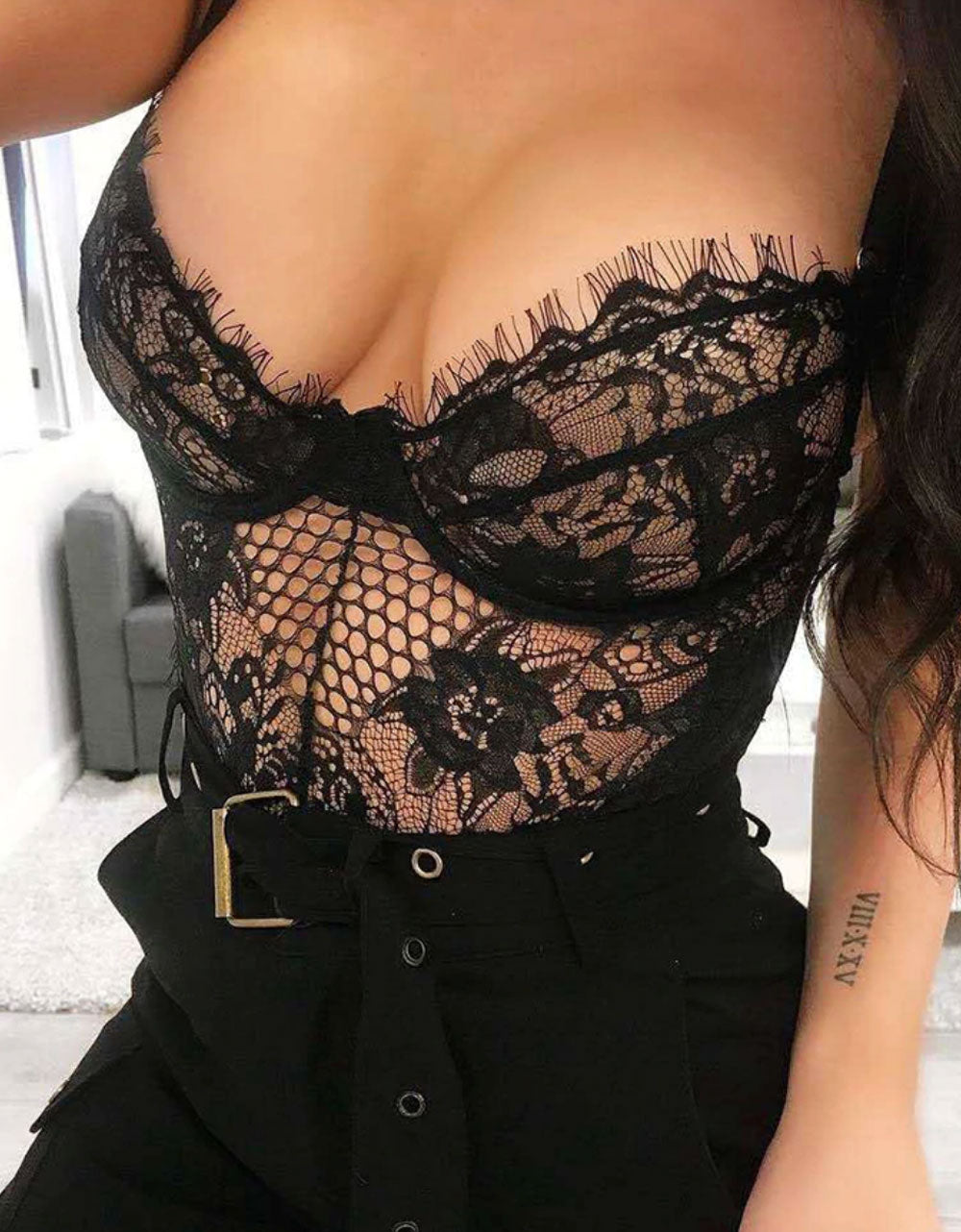 Body Ventura Noir - Lasourcedustyle