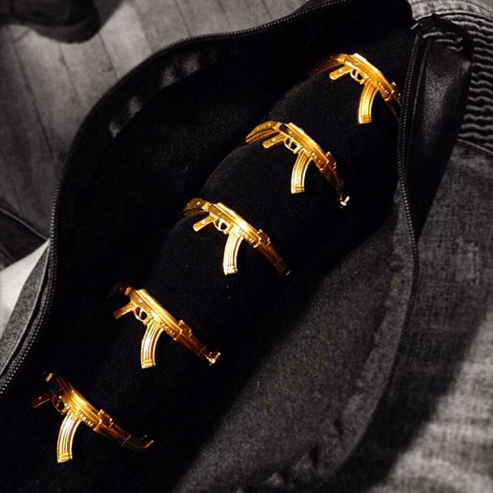 Bracelet AK gold - Lasourcedustyle