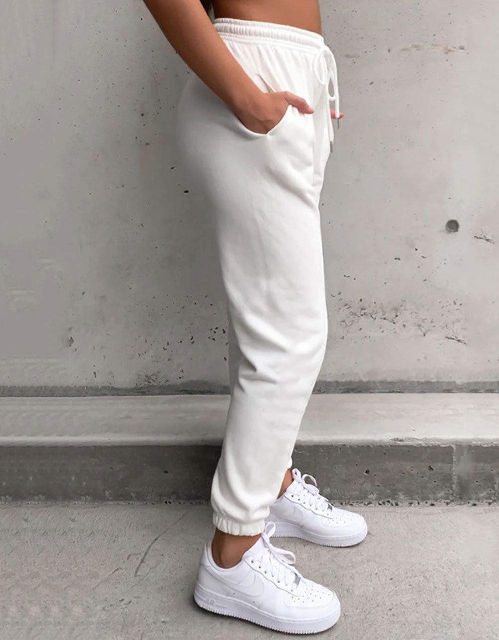 Jogging Lounge Blanc - Lasourcedustyle