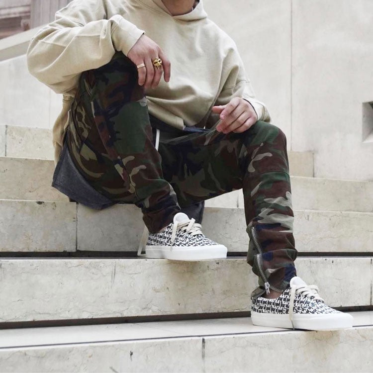 Pluton - Pantalon Cargo Jogging Camo - Lasourcedustyle