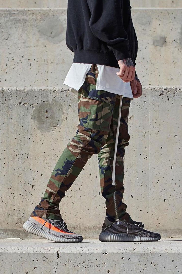 Pluton - Pantalon Cargo Jogging Camo - Lasourcedustyle