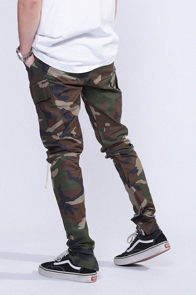 Pluton - Pantalon Cargo Jogging Camo - Lasourcedustyle