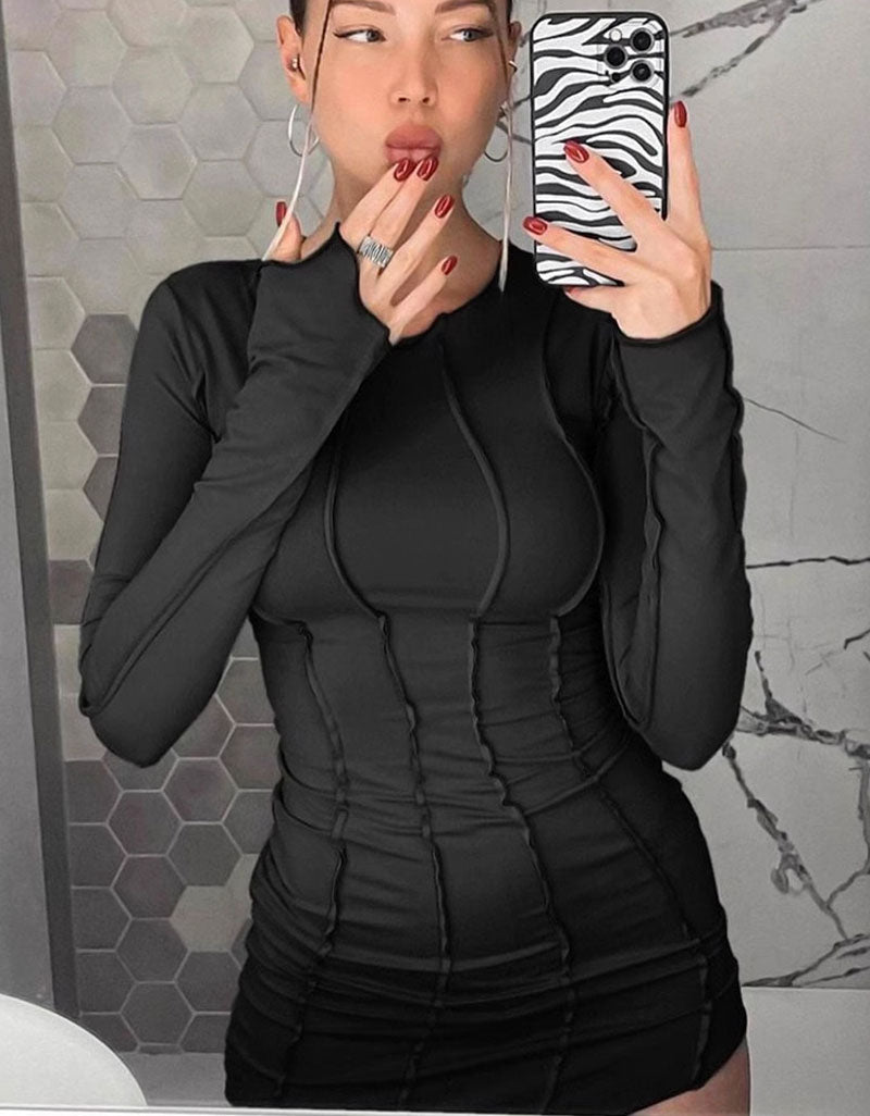 Robe Asymétrique Milano - Lasourcedustyle