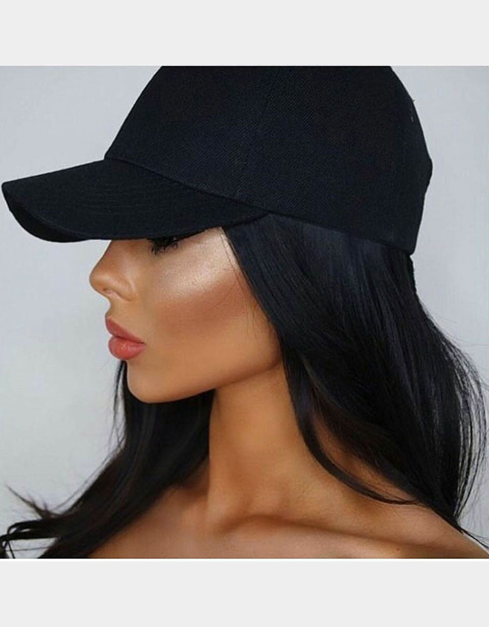 Casquette Simple Noir - Lasourcedustyle