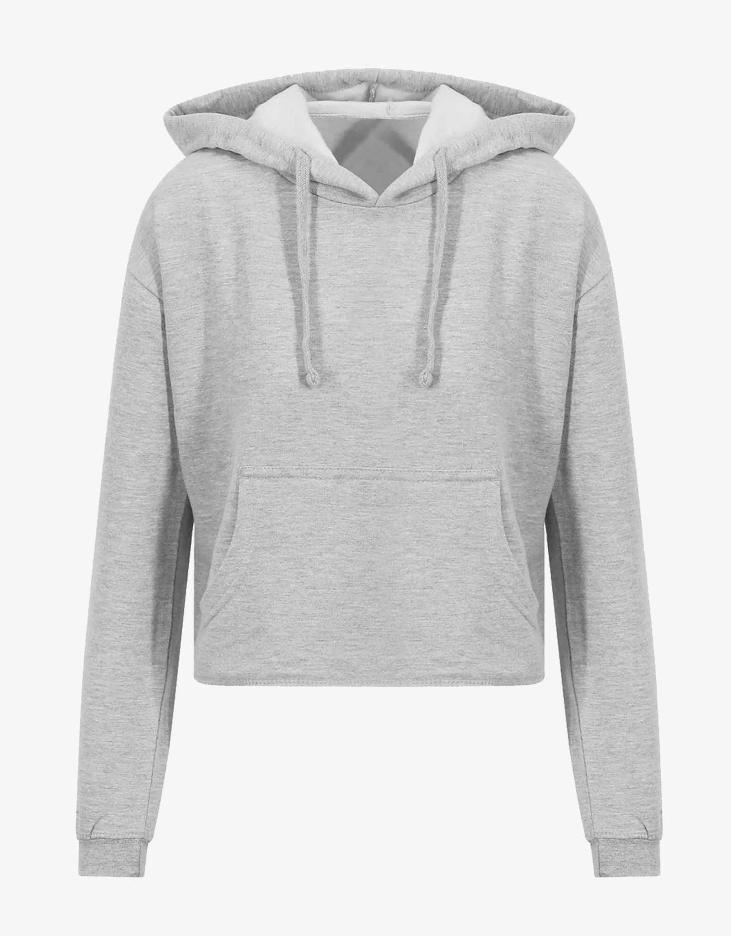 Sweat Crop "Hood" Gris - Lasourcedustyle
