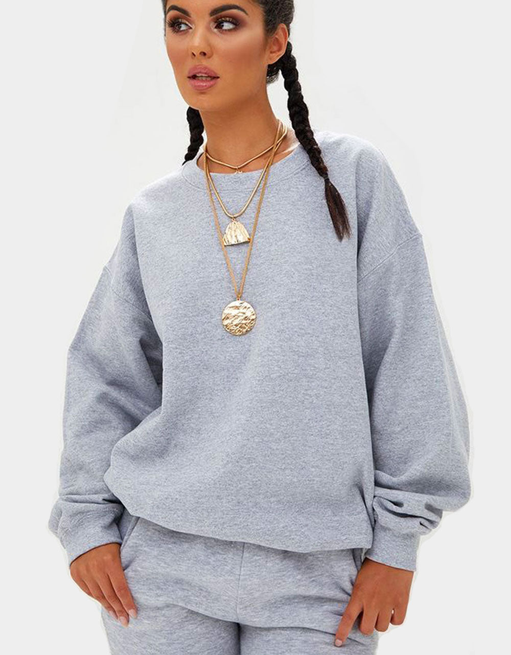 Sweat Simple is Better Gris - Lasourcedustyle