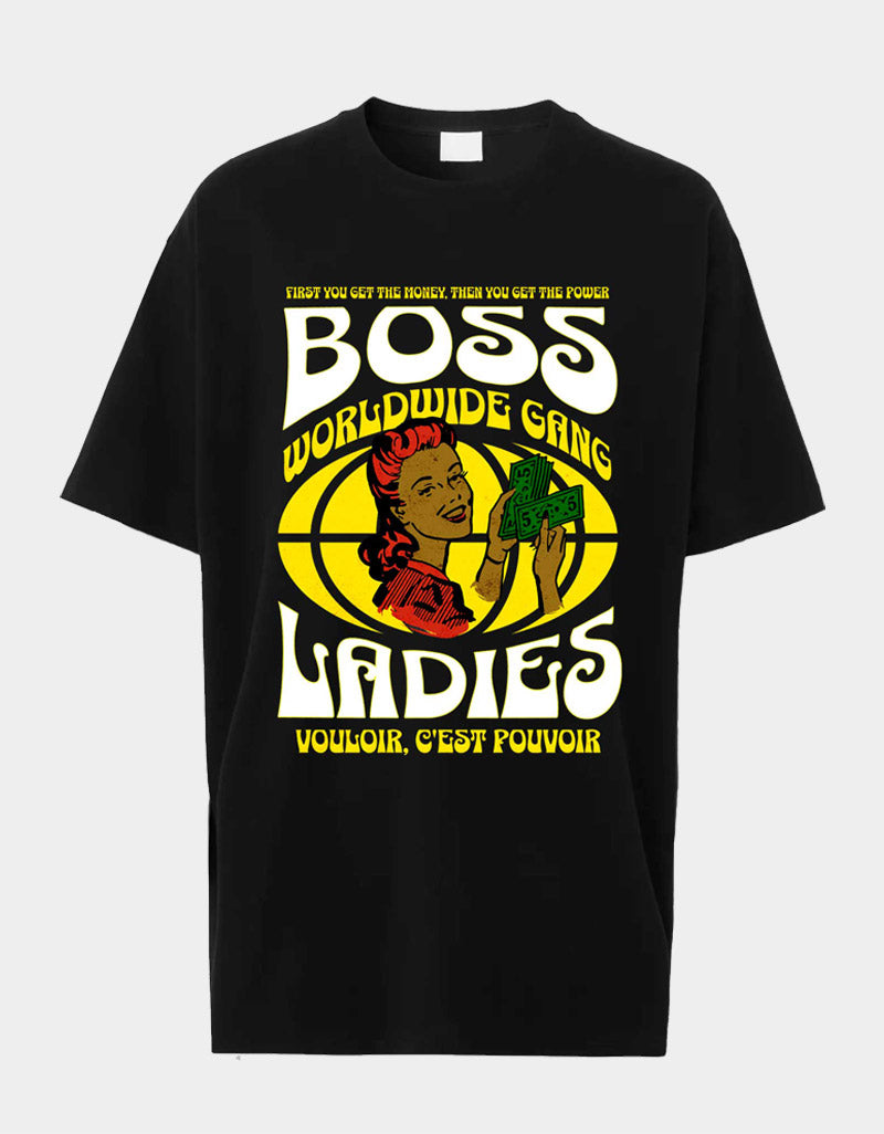 T-shirt Boss Ladies 'Power' - Lasourcedustyle