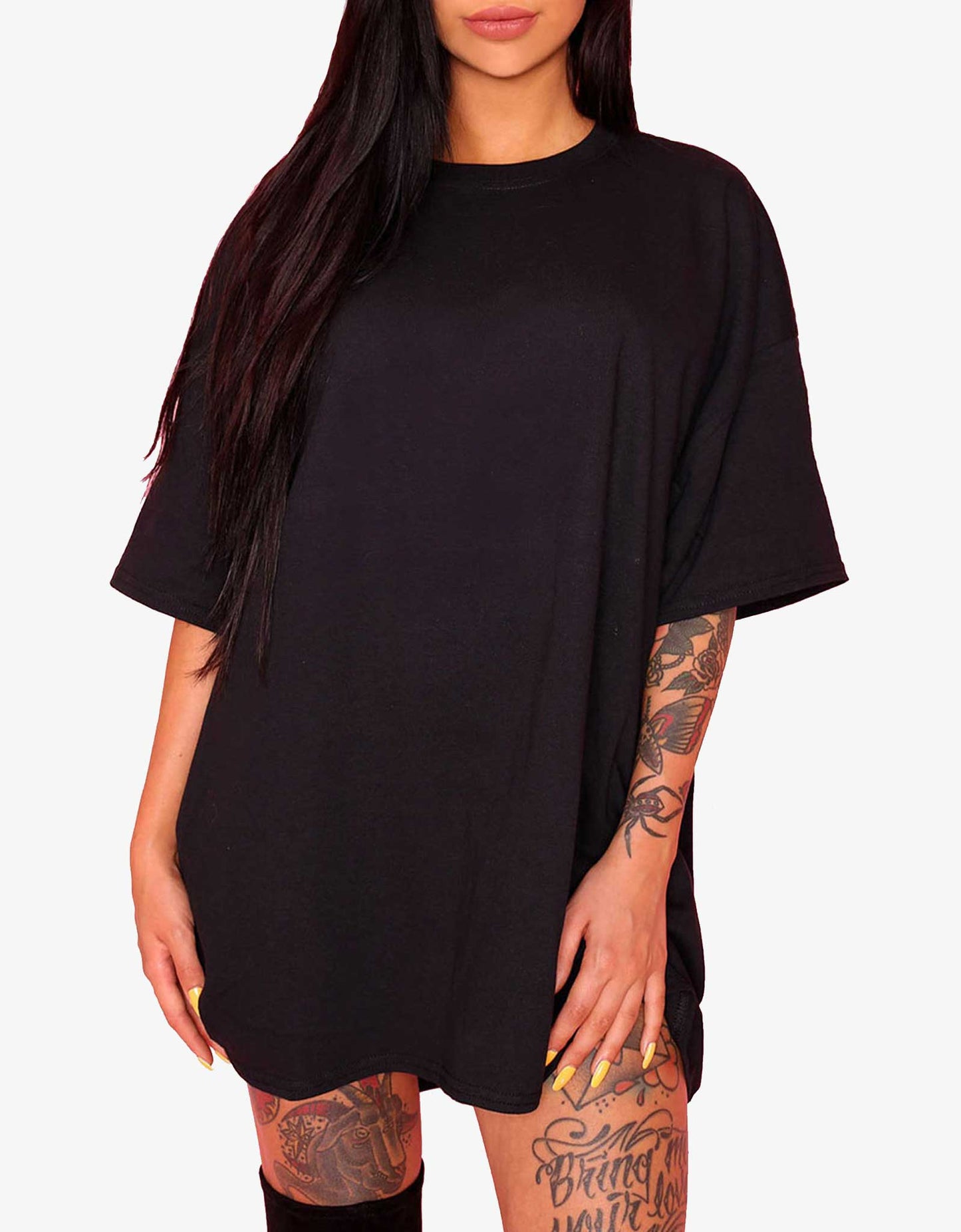 T-shirt Oversize Noir - Lasourcedustyle