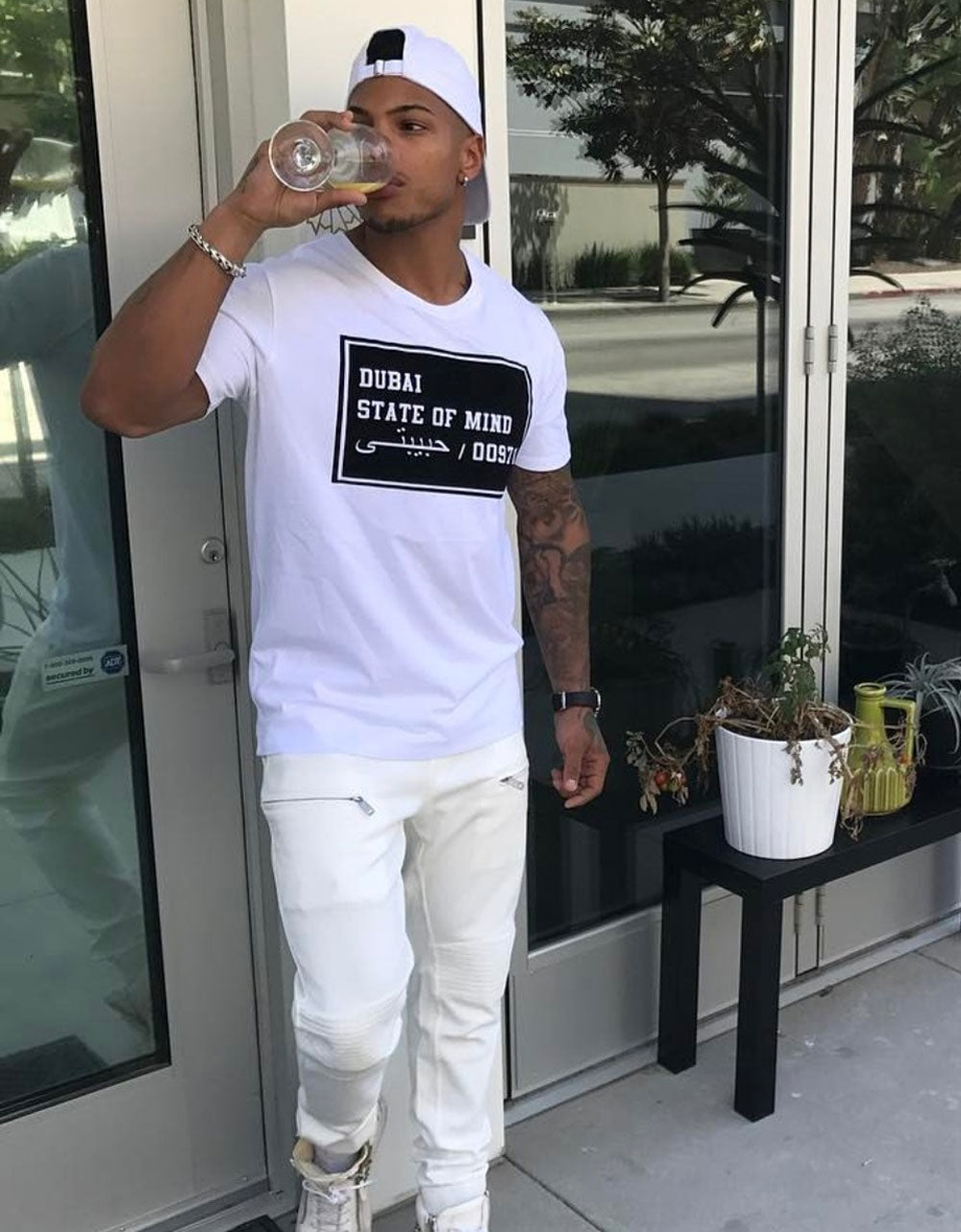 T-shirt Dubai State of mind Homme - Lasourcedustyle