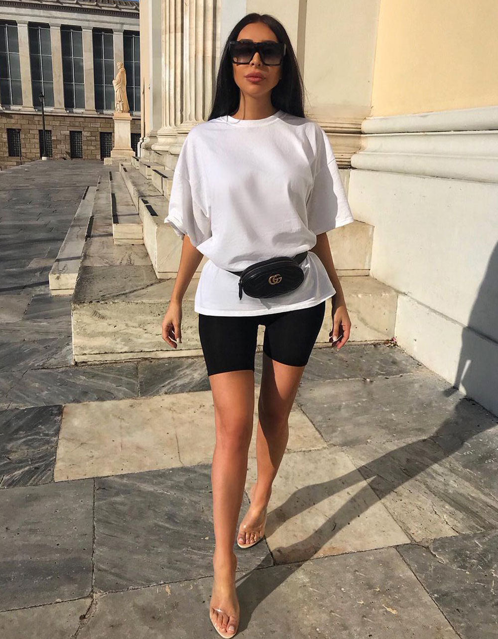 T-shirt Oversize Blanc - Lasourcedustyle