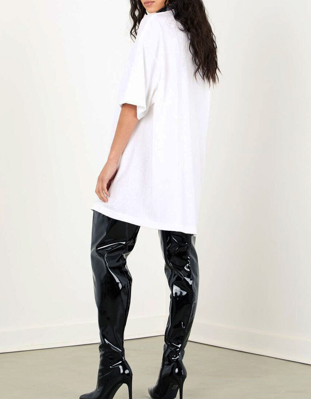 T-shirt Oversize Blanc - Lasourcedustyle