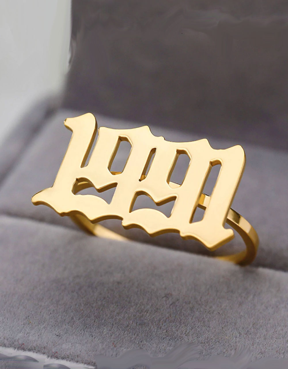 Bague Custom 'My Year' - Lasourcedustyle