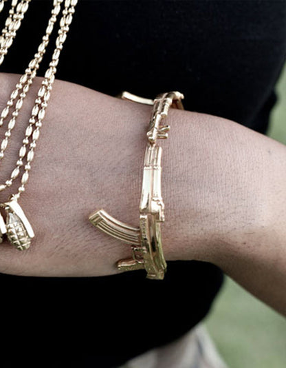 Bracelet AK gold Femme