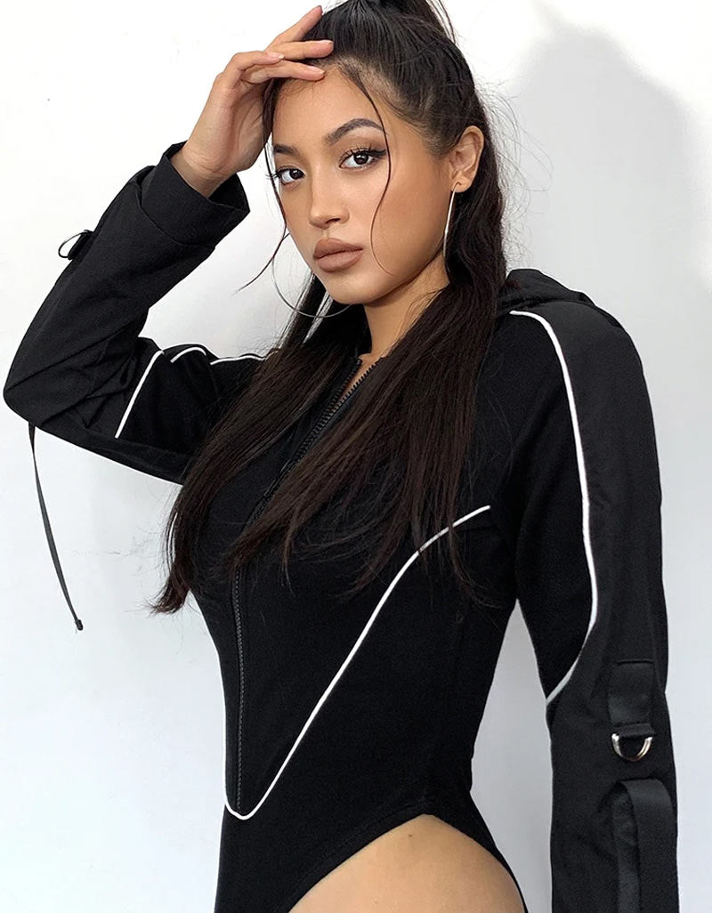 Body à Capuche Nikita