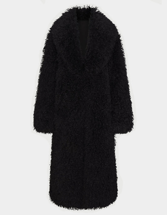 Hooded Fur Jacket