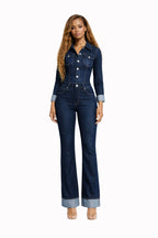 Combinaison Jeans Seventies