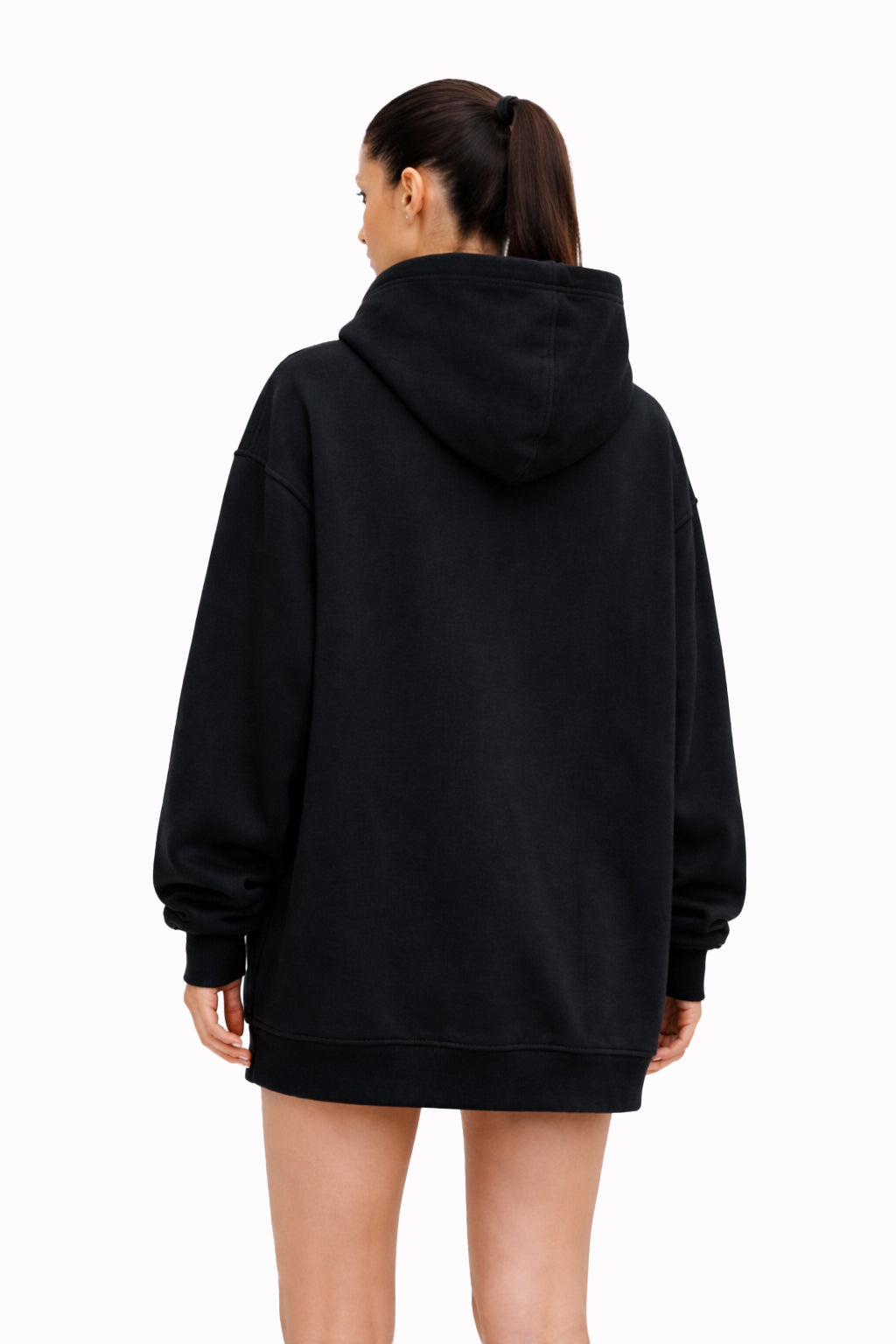 Sweat à Capuche Noir