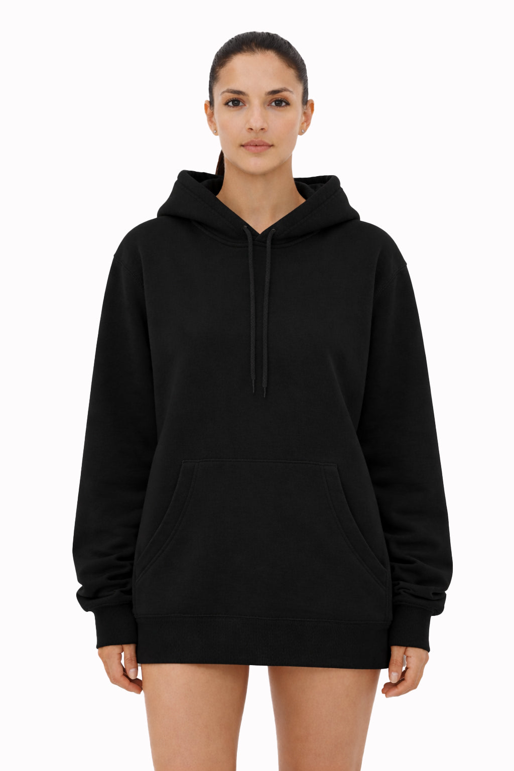 Sweat à Capuche Noir