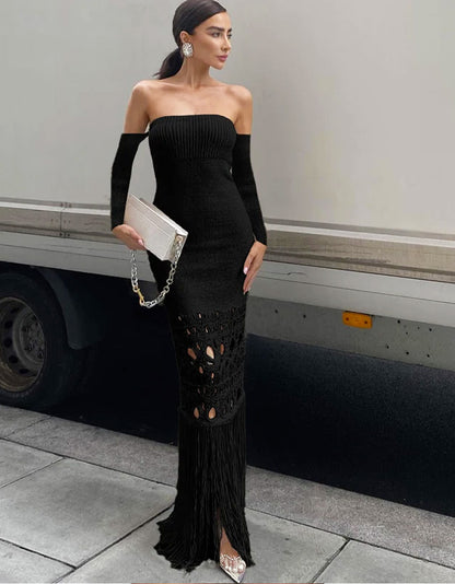 Louvres Black Dress 