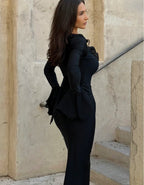 Robe Ortega Manches Cloche - Lasourcedustyle