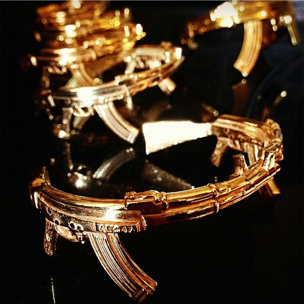 Bracelet AK gold - Lasourcedustyle