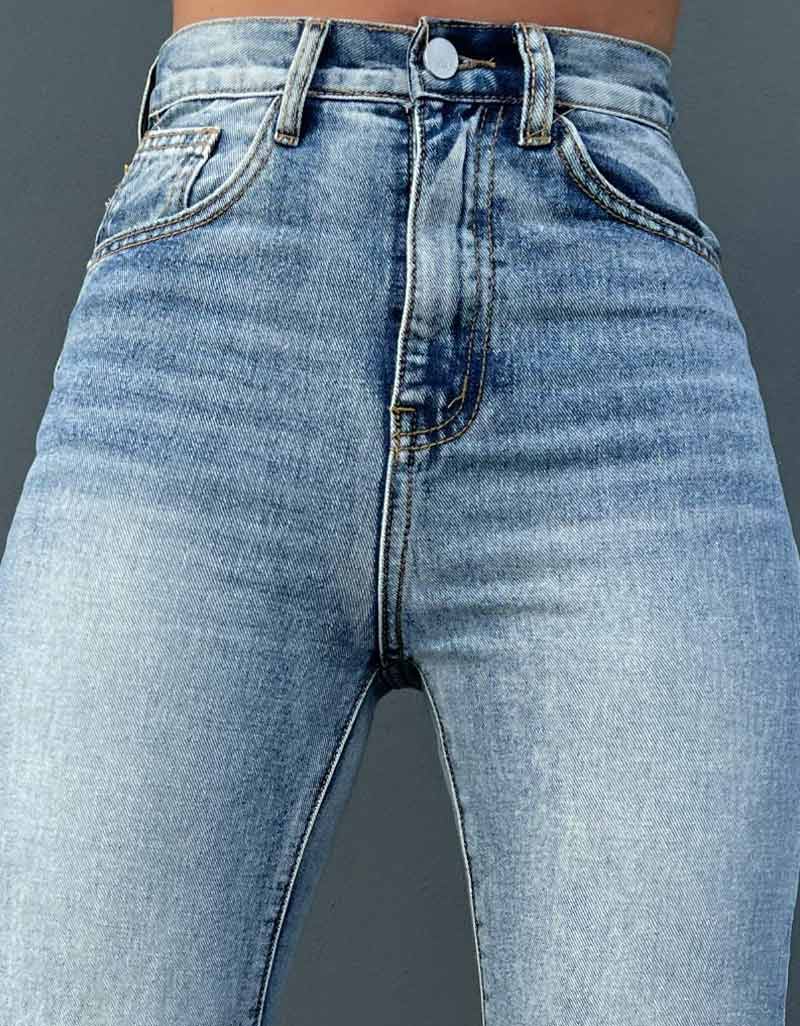Jeans vintage Savage Coupe Droite - Lasourcedustyle