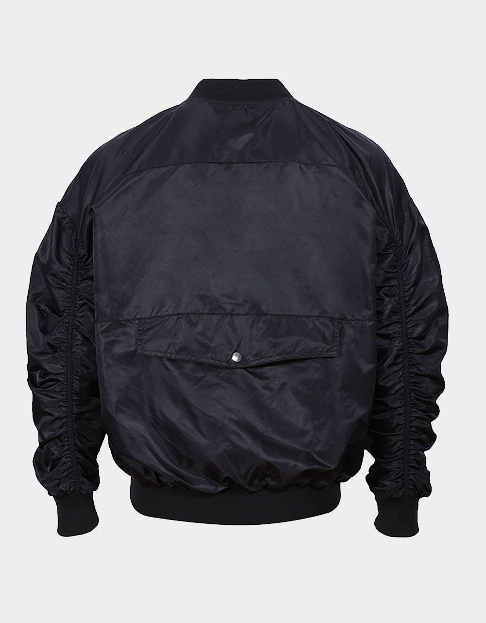 Pluton - Bomber Zipper Noir - Lasourcedustyle