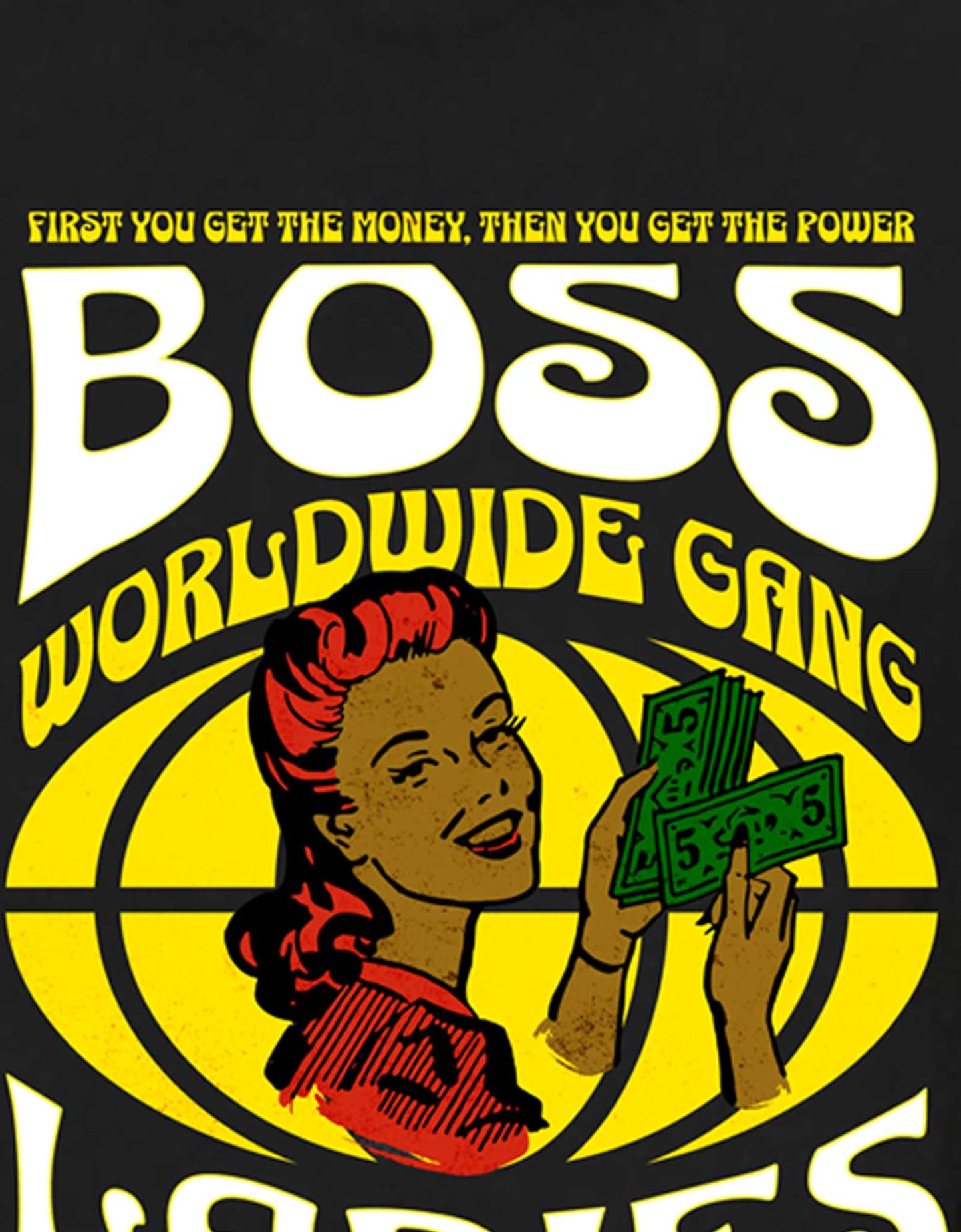 T-shirt Boss Ladies 'Power' - Lasourcedustyle