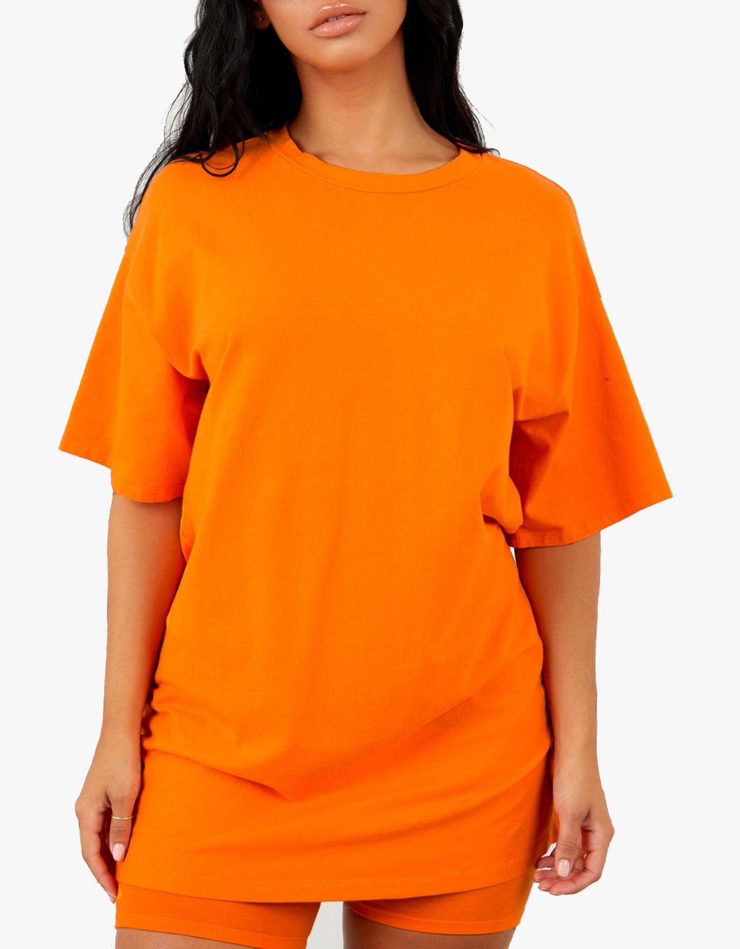 T-shirt Oversize Orange - Lasourcedustyle